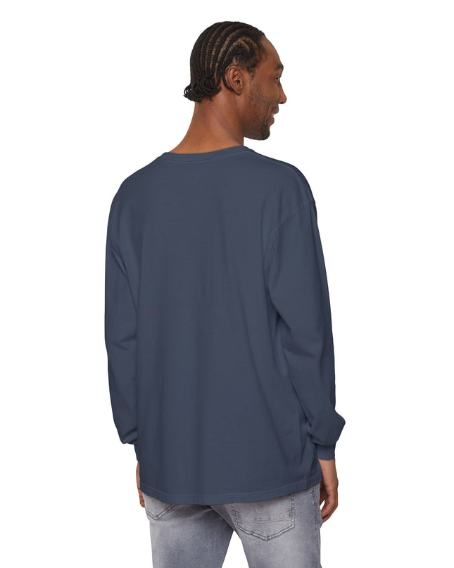"California Poppies" Unisex Garment-dyed Long Sleeve T-Shirt