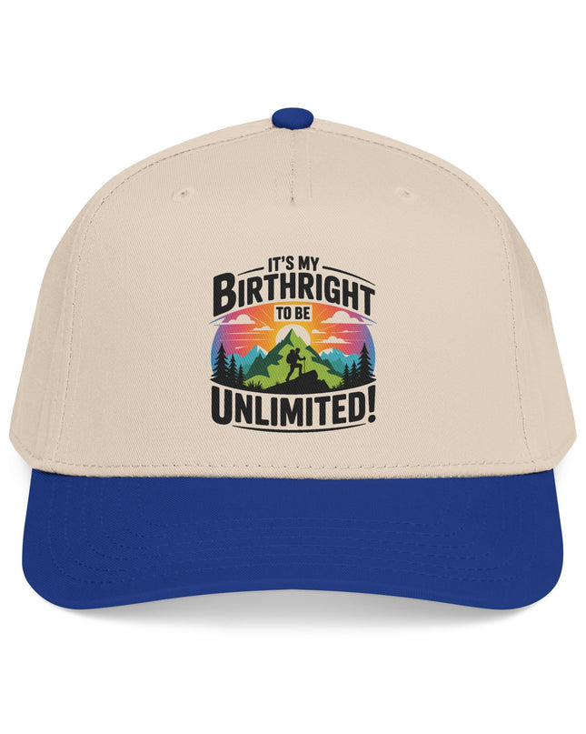 "It's my Birthright to be Unlimited" Mid Profile Baseball Cap