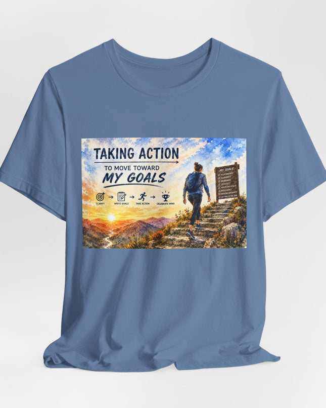 "Taking Action" Unisex Jersey Short Sleeve Tee