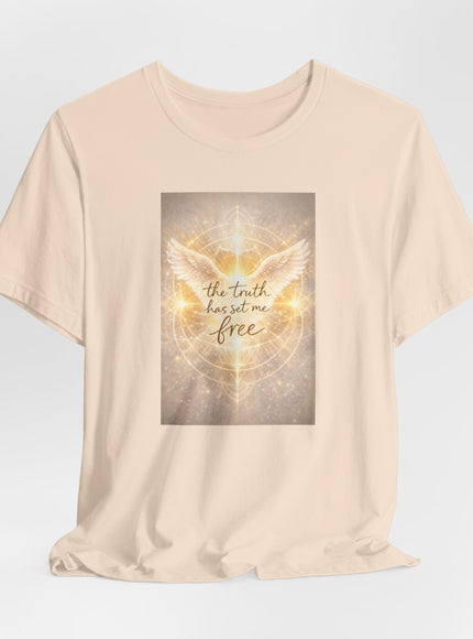 "The Truth Has Set Me Free" Unisex Jersey Short Sleeve Tee