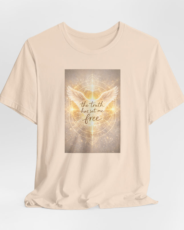 "The Truth Has Set Me Free" Unisex Jersey Short Sleeve Tee