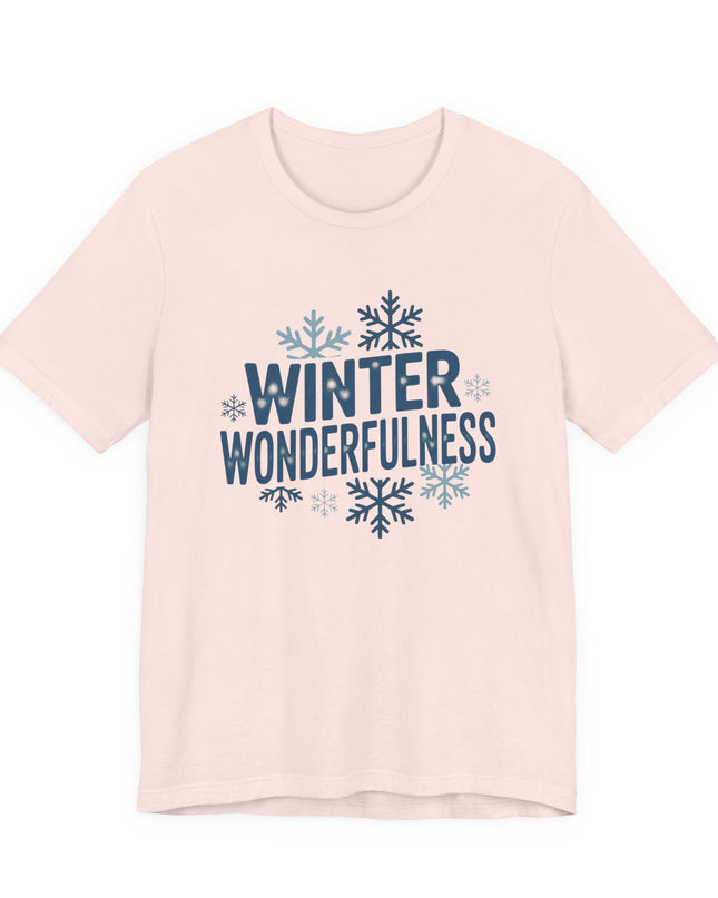 "Winter Wonderfulness" Unisex Jersey Short Sleeve Tee