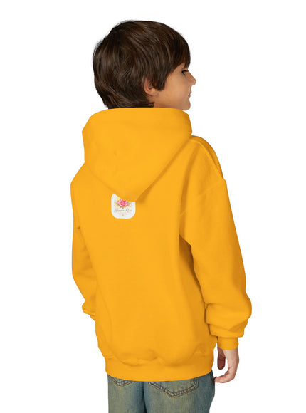 "My Father Says I am Royalty" Youth Heavy Blend Hooded Sweatshirt