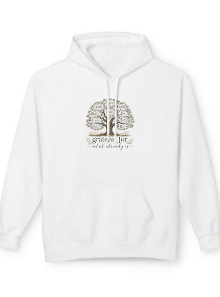 "Grateful For What Already Is" Unisex Midweight Softstyle Fleece Hoodie