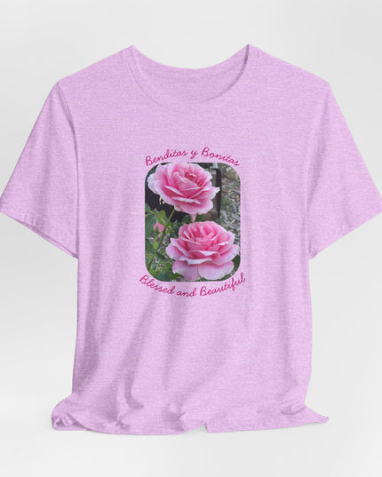 "Blessed and Beautiful" Unisex Jersey Short Sleeve Tee