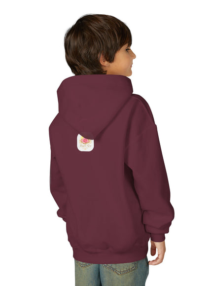 "My Father Says I am Royalty" Youth Heavy Blend Hooded Sweatshirt