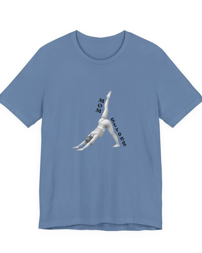 "Mom Strong Pilates" Unisex Jersey Short Sleeve Tee