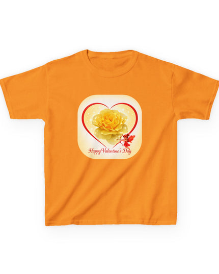 "Happy Valentine's Day" Kids Heavy Cotton Tee