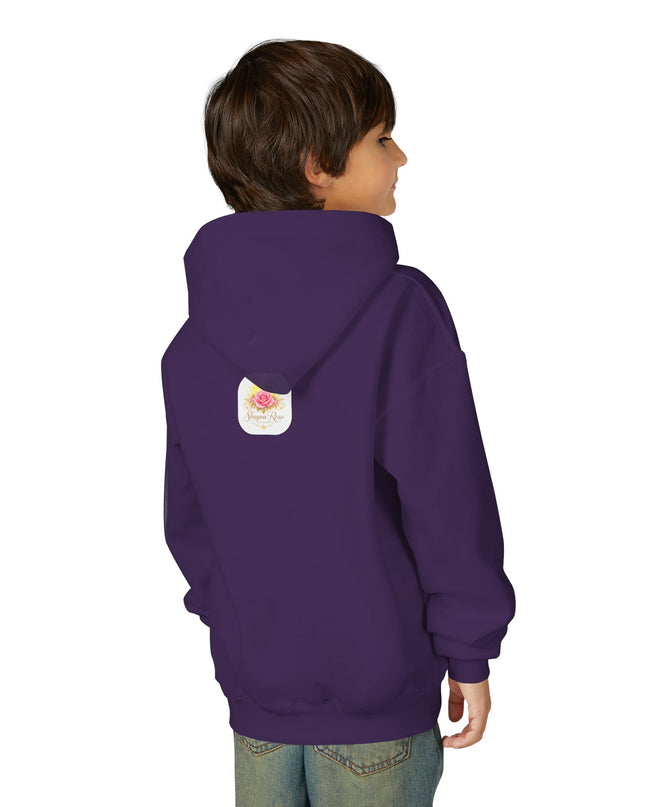 "My Mother Says I am Royalty" Youth Heavy Blend Hooded Sweatshirt
