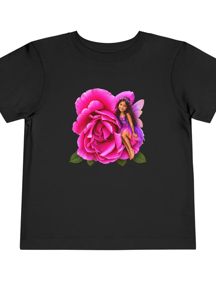 "Rose Fairy" Toddler Short Sleeve Tee