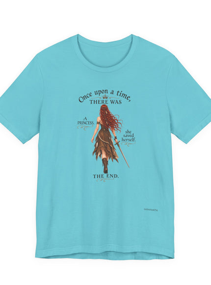 "She Saved Herself V5" Unisex Jersey Short Sleeve Tee