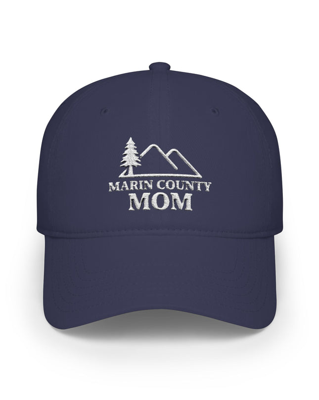 "Marin County Mom" Embroidered Low Profile Baseball Cap