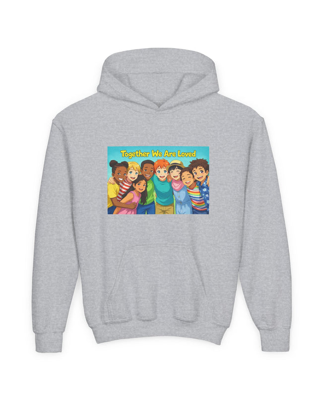 "Together We Are Loved" Youth Hooded Sweatshirt