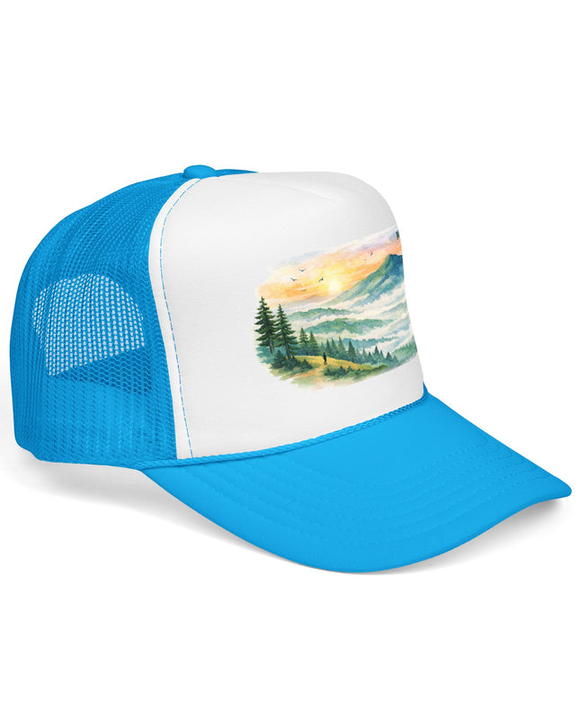 "Marin County, Where the Hills Meet the Sky" Foam Trucker Hat