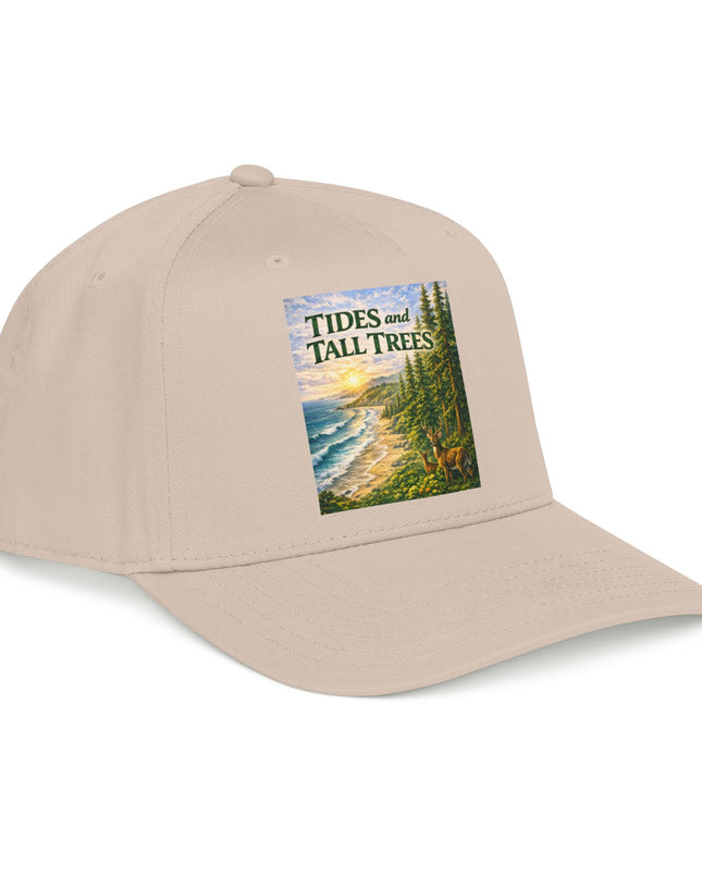 "Tides and Tall Trees" Mid Profile Baseball Cap