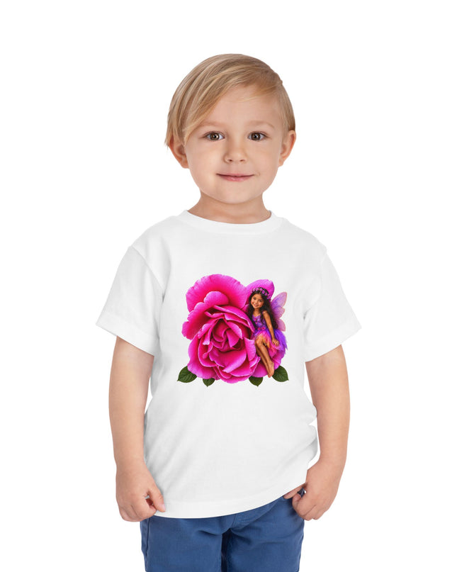 "Rose Fairy" Toddler Short Sleeve Tee