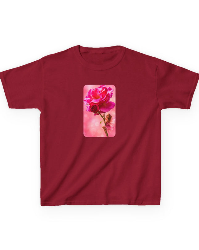 "Fairy Rose" Kids Heavy Cotton Tee