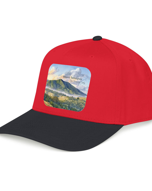 "Mount Tamalpais, the Sleeping Lady" Mid Profile Baseball Cap