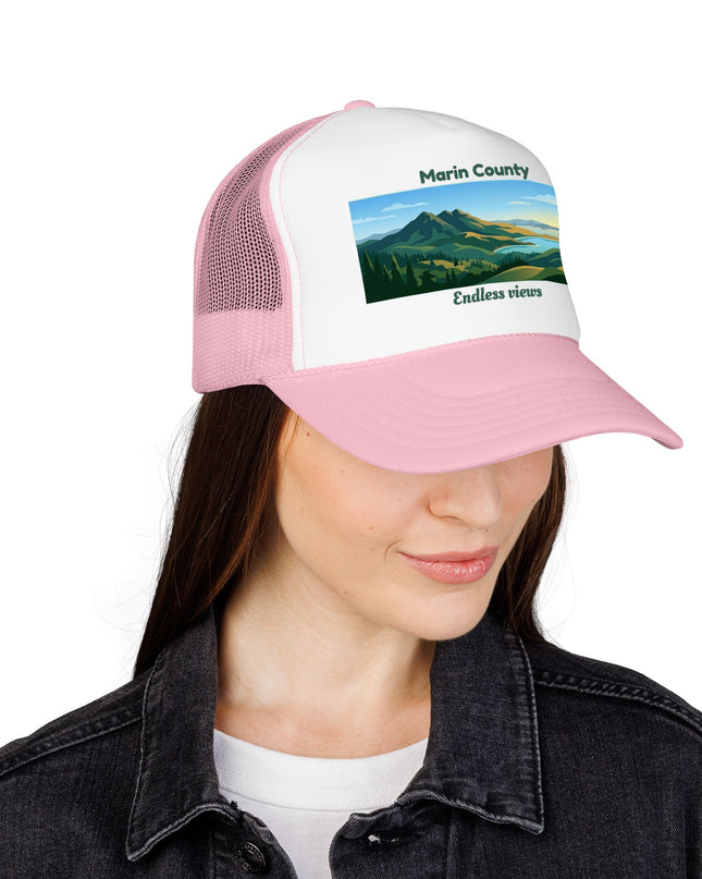 "Marin County - Endless Views" Foam Trucker Hat