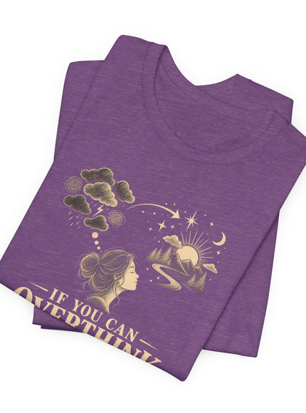 "Overthink" Unisex Jersey Short Sleeve Tee