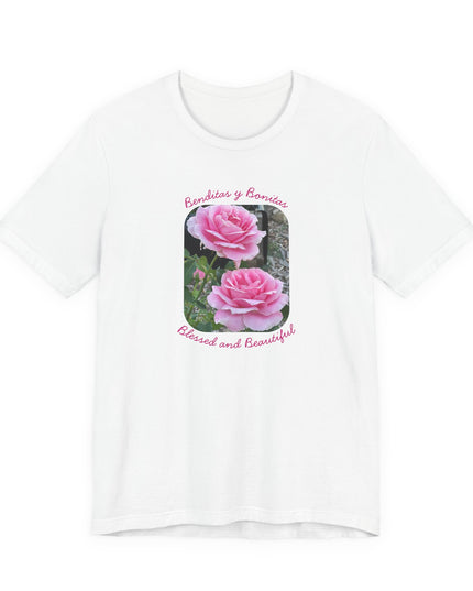 "Blessed and Beautiful" Unisex Jersey Short Sleeve Tee