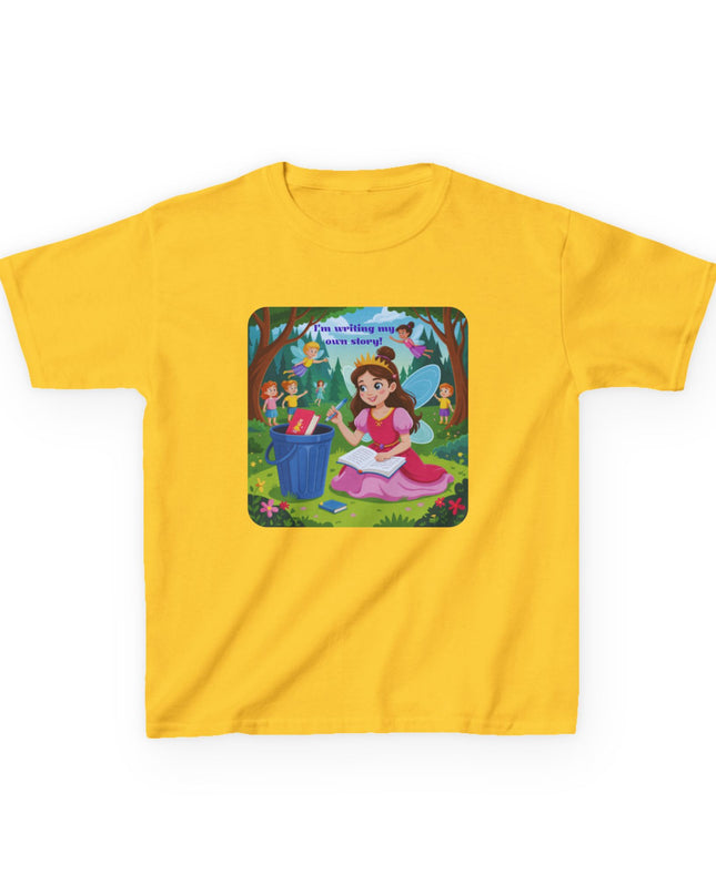 "I'm Writing my Own Story!" Kids Heavy Cotton Tee