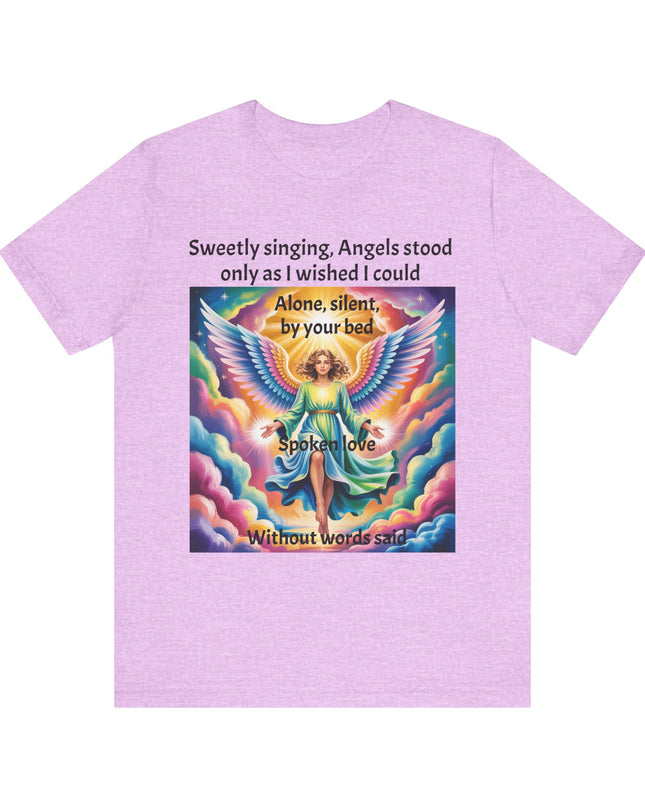 "Sweetly Singing, Angels Stood" Women's Soft Jersey Tee