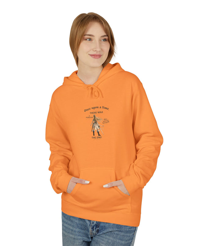 "Once Upon a Time V2" Front and Back Unisex Midweight Softstyle Fleece Hoodie