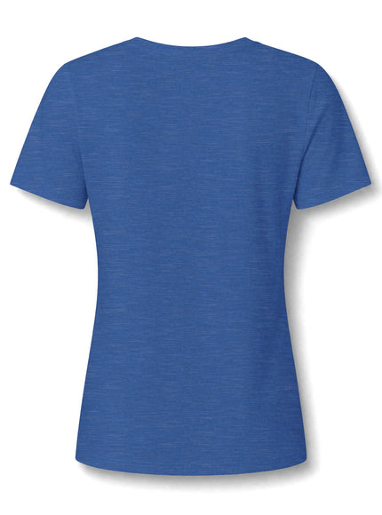 "Marin County, Above the Fog - no text" Women’s Relaxed Heather CVC V-Neck Tee