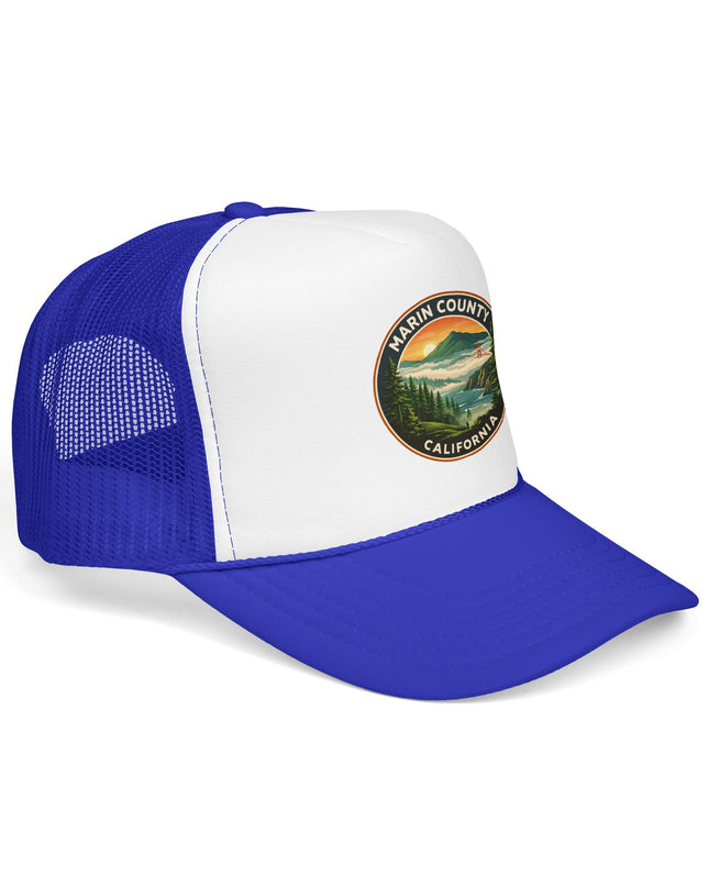 "Marin County, Above the Fog" Foam Trucker Hat
