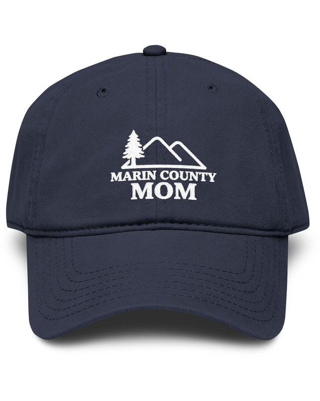 "Marin County Mom" Garment Washed Baseball Cap