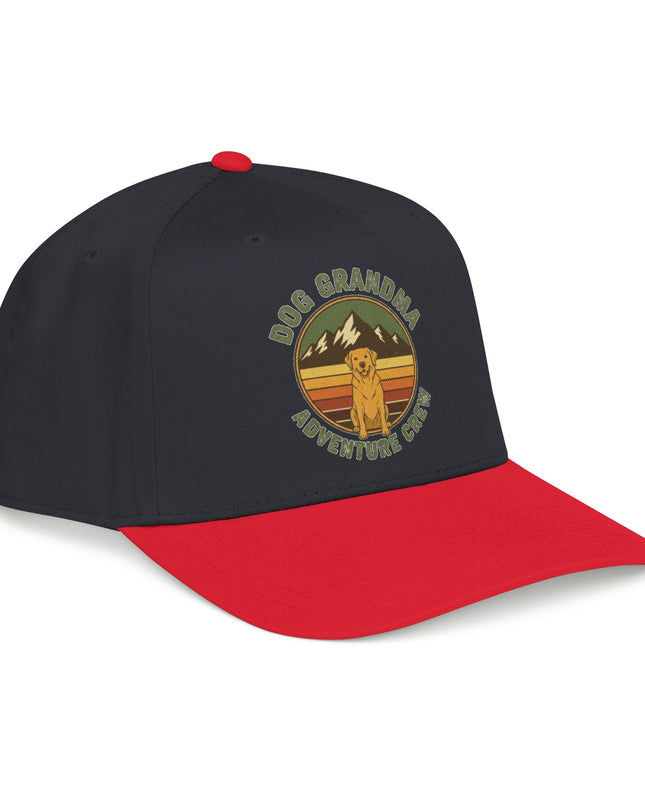 "Dog Grandma Adventure Crew" Mid Profile Baseball Cap