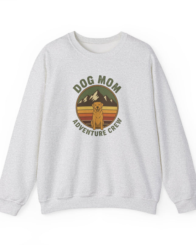 "Dog Mom Adventure Crew" Unisex Adult Sweatshirt