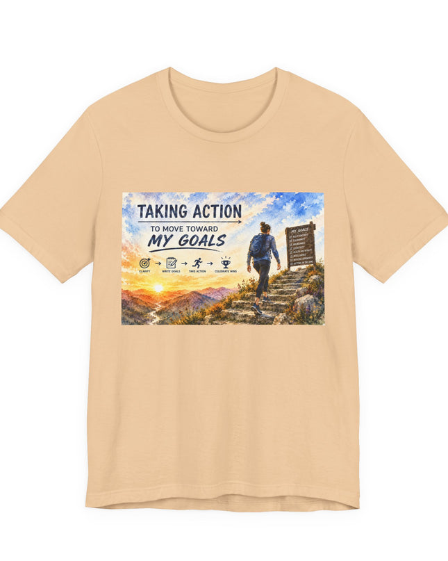 "Taking Action" Unisex Jersey Short Sleeve Tee