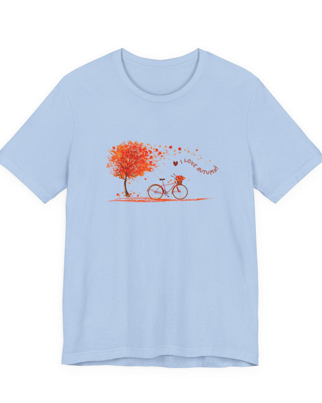 "I Love Autumn" Unisex Jersey Short Sleeve Tee