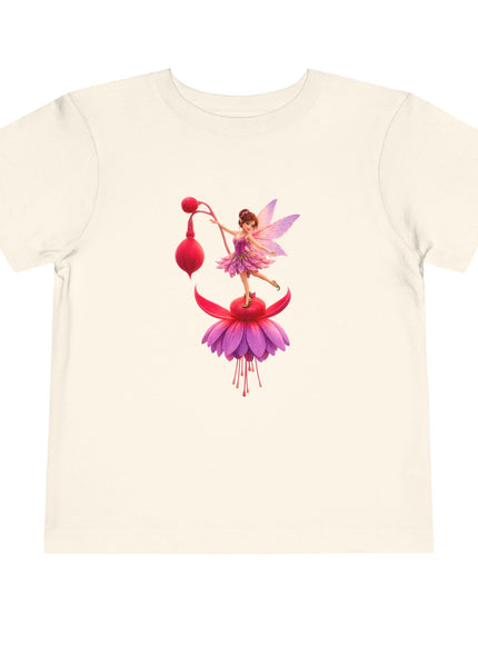 "Fuchsia Fairy" Toddler Short Sleeve Tee