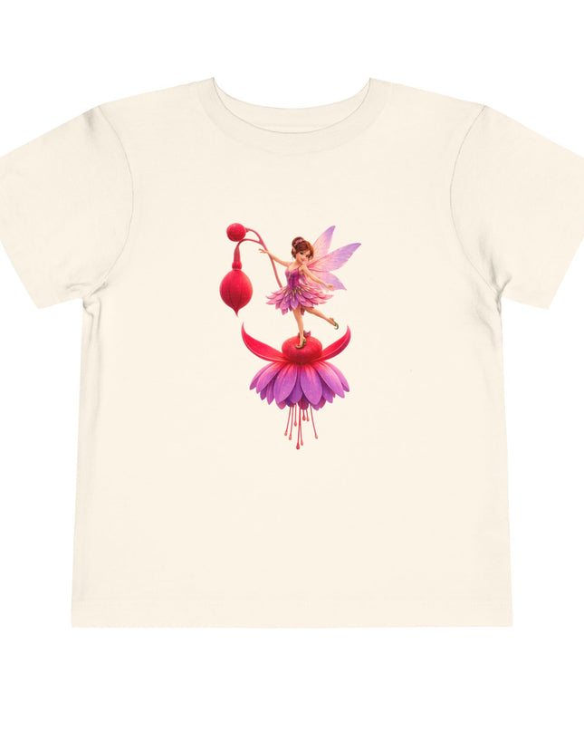 "Fuchsia Fairy" Toddler Short Sleeve Tee