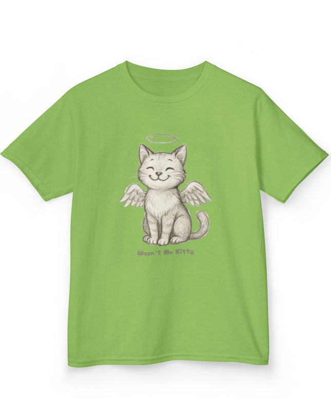 "Wasn't Me Kitty" Kids Heavy Cotton Tee