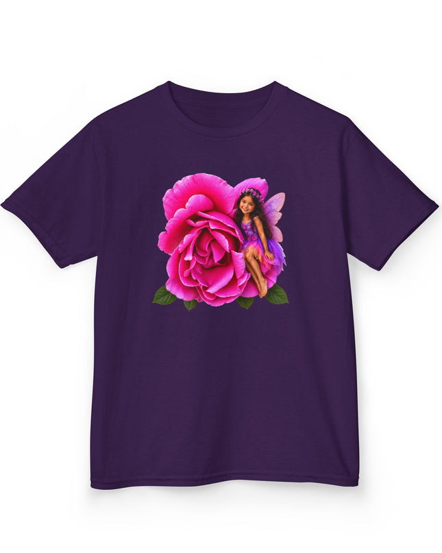 "Rose Fairy" Kids Heavy Cotton Tee