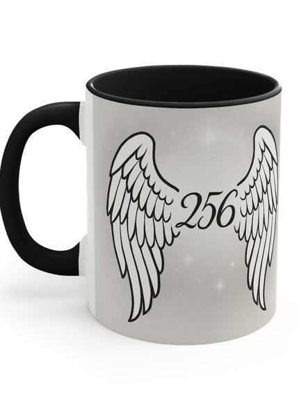 "Celestial Angel Wings 256" Accent Mug