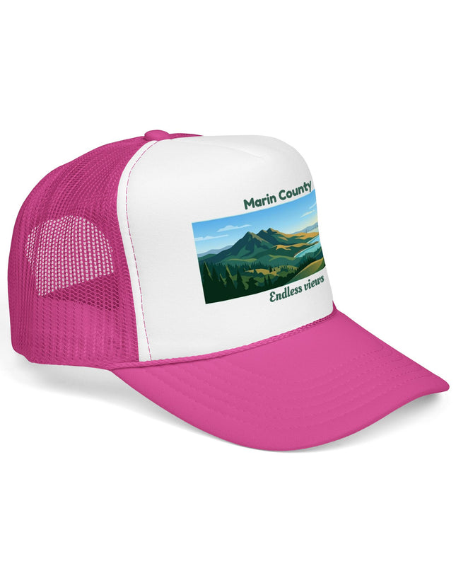 "Marin County - Endless Views" Foam Trucker Hat