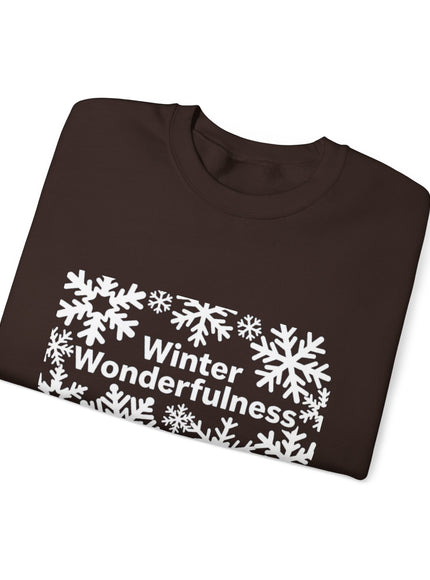 "Winter Wonderfulness" Unisex Adult Sweatshirt