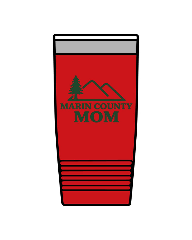 "Marin Country Mom" Insulated Tumbler, 20oz