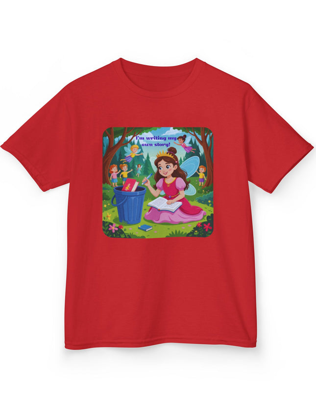 "I'm Writing my Own Story!" Kids Heavy Cotton Tee