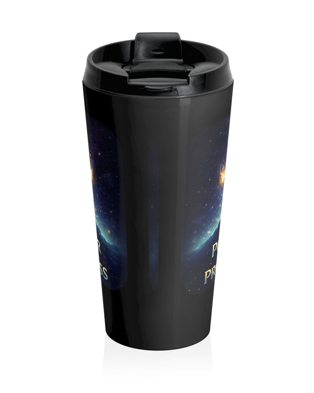 "The Power of Prowess" Stainless Steel Travel Mug