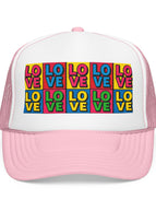 Light Pink/White / One size