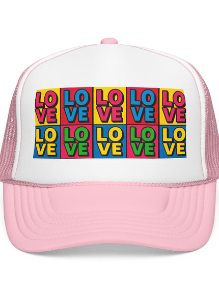 "Andy Warhol LOVE" Foam Trucker Hat