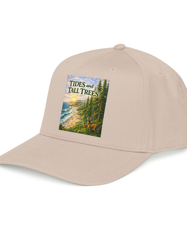 "Tides and Tall Trees" Mid Profile Baseball Cap