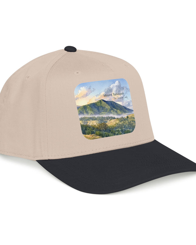"Mount Tamalpais, the Sleeping Lady" Mid Profile Baseball Cap