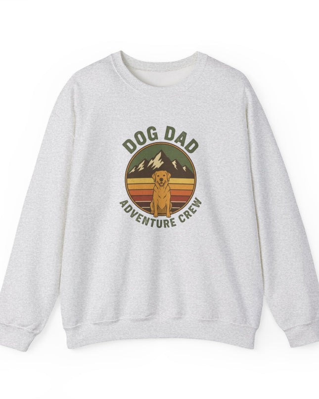 "Dog Dad Adventure Crew" Unisex  Adult Sweatshirt